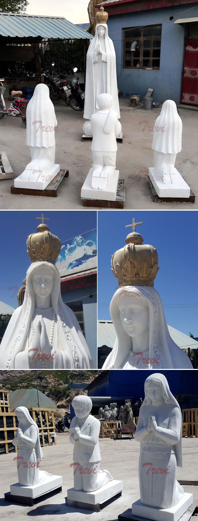 3 children and Fatima for catholic church design on sale details