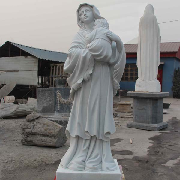 Outdoor religious statues of madonna and child garden statues for sale