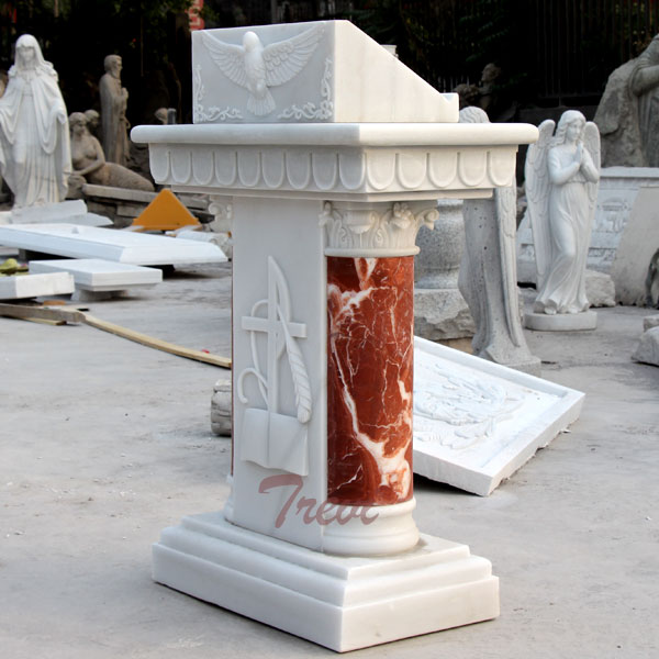 Classical church lecterns and pulpits marble furnitures for sale