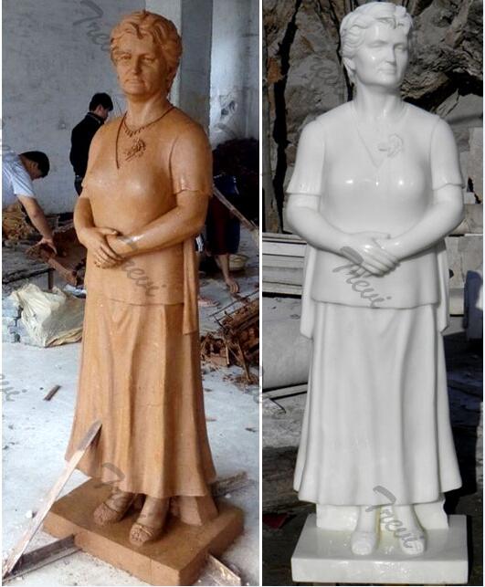 Custom marble photo marble statues of yourself costs for sale