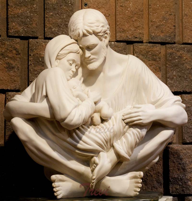 Holy family garden statue a quiet moment replica for sale