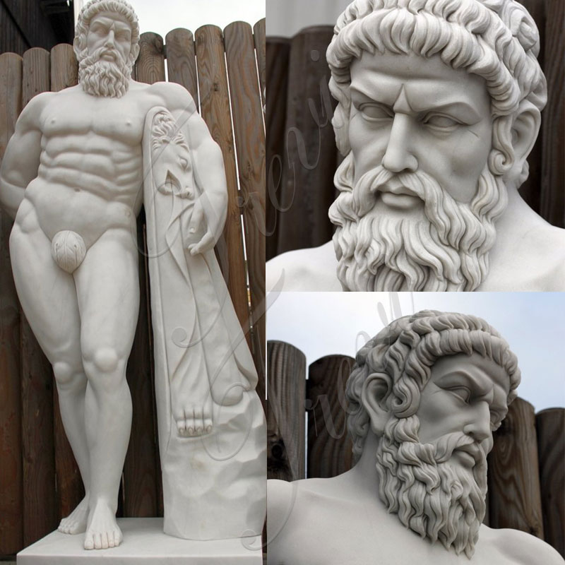 Outdoor-ourdoor-life-size-marble-Hercules-statues-for-garden