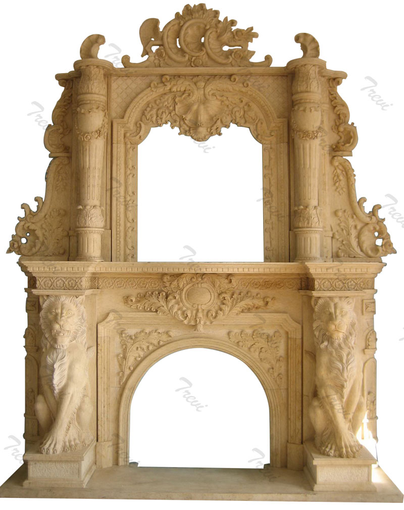 Victorian antique marble carved fireplace with overmantle home depot for sale