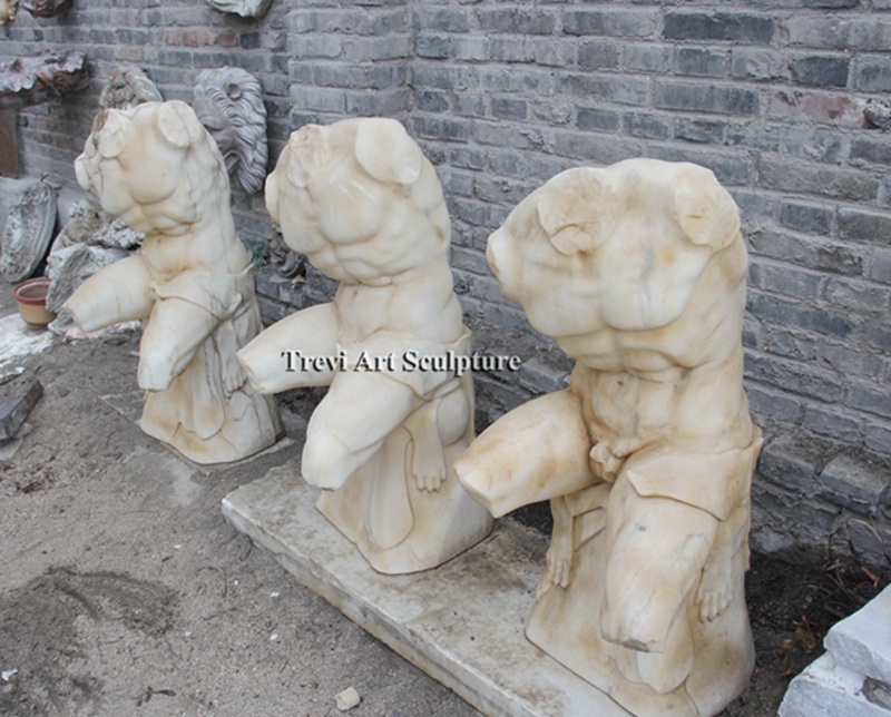 classic marble belvedere torso sculptures