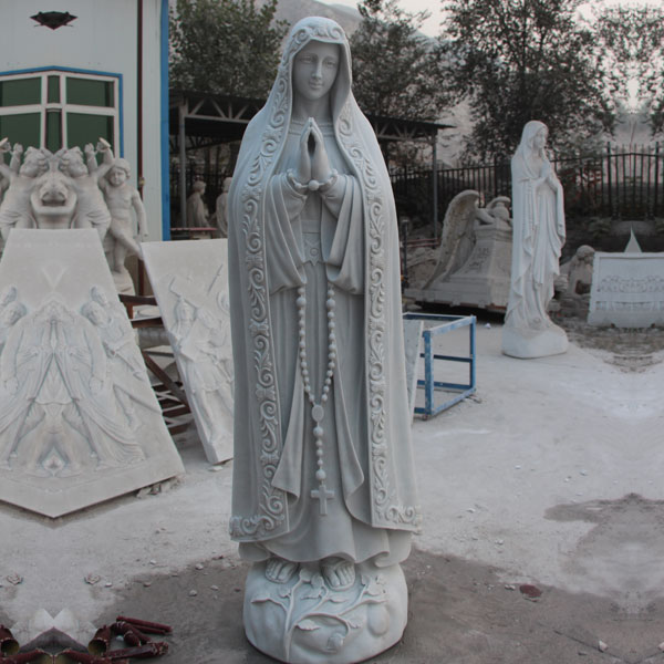 Outdoor catholic saint statues our lady of Fatima for sale