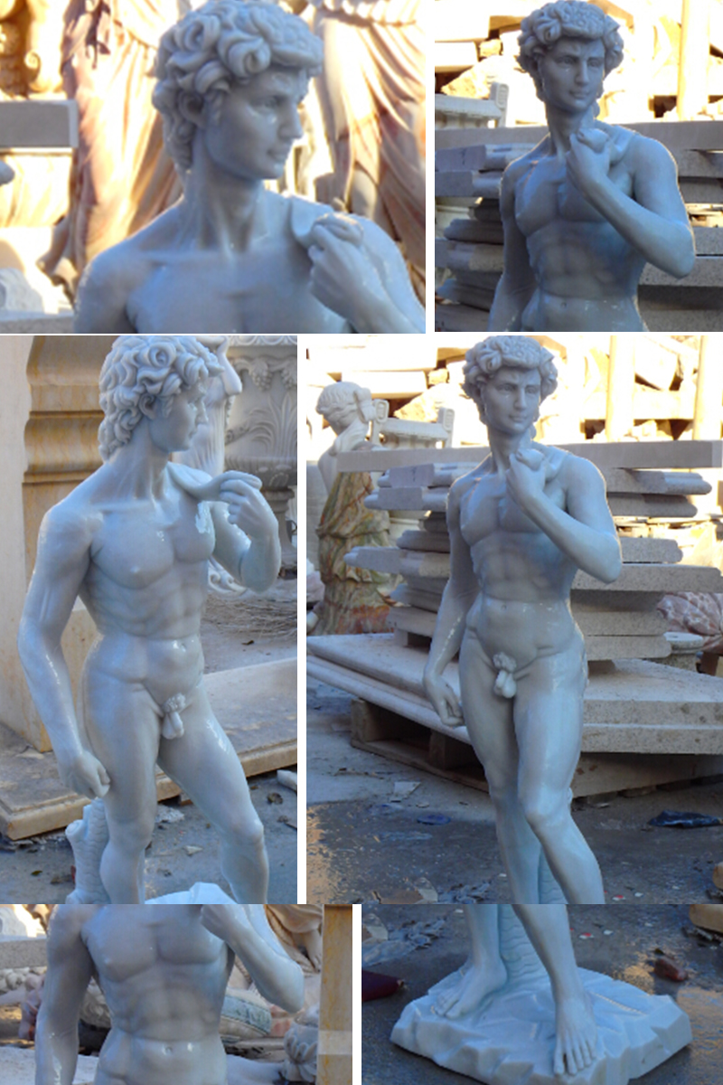 michelangelo sculptures famous life size marble figure statue David sculpture replica