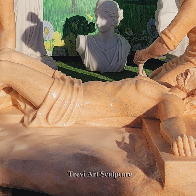 jesus is nailed to the cross detail 2