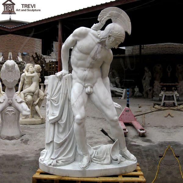 Life Size Ares War God Marble Garden Statue for Sale MOKK-81