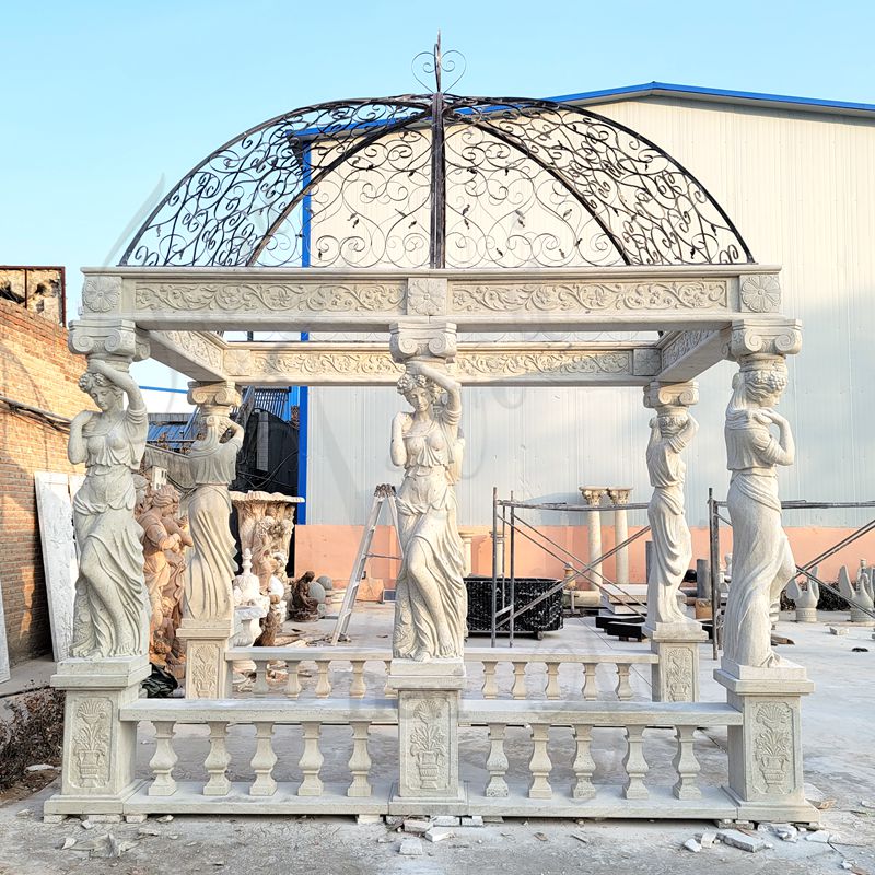 outdoor marble gazebo