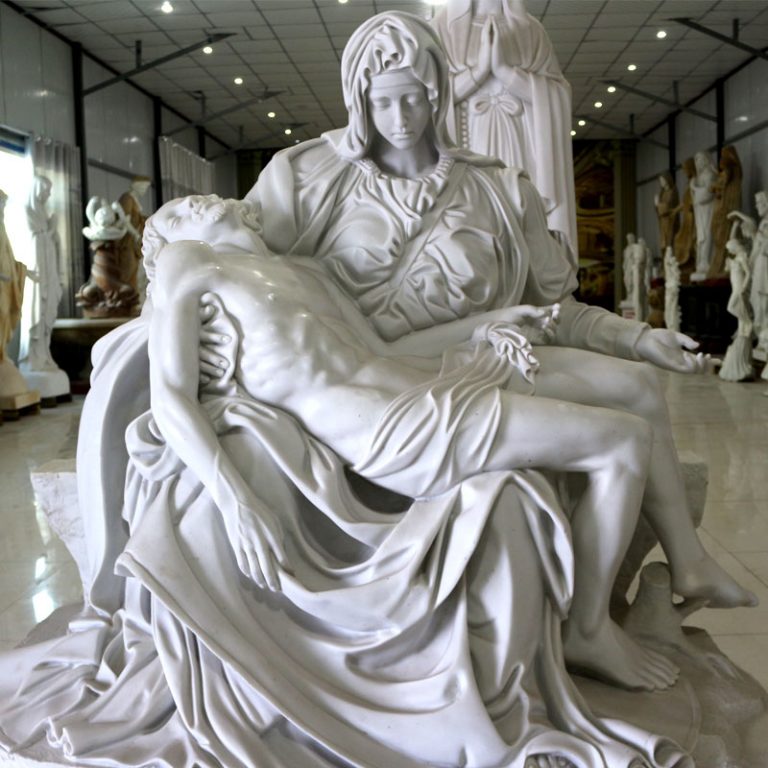 Church religious garden statues of Michelangelo's Pieta online sale