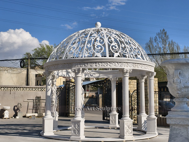 outdoor marble gazebos