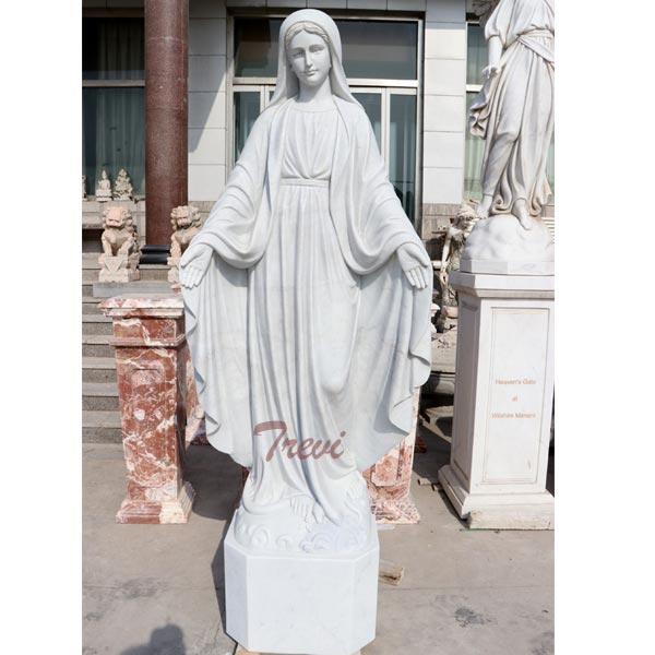 Catholic outdoor sculptures of madonna mary statue for sale