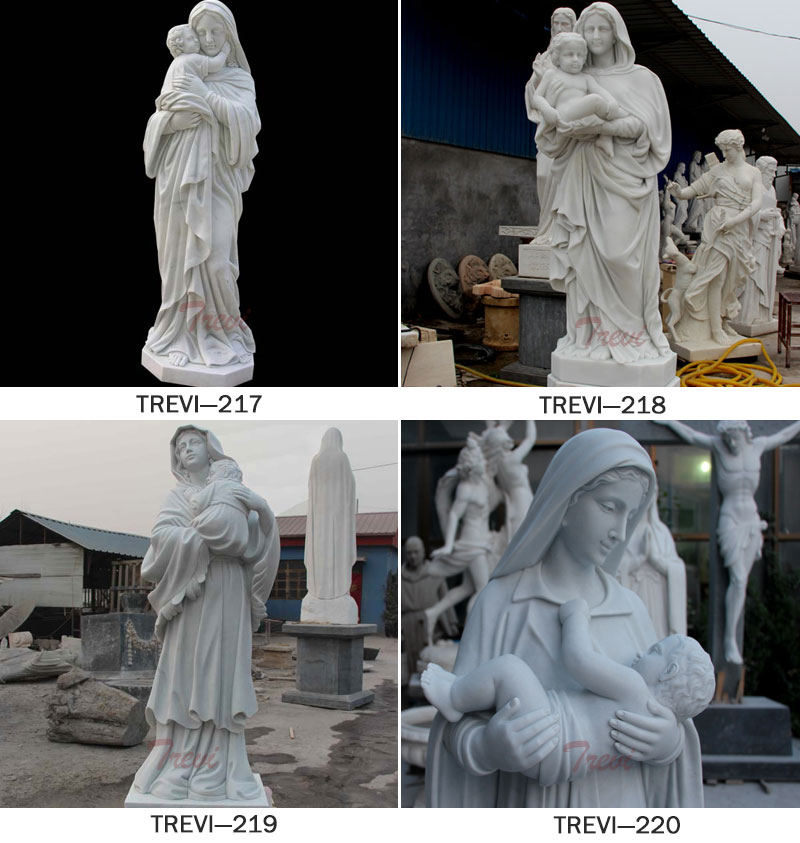 Catholic statues of madonna and child garden statue designs