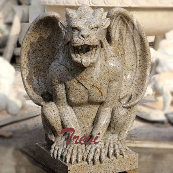 Outdoor stone garden gargoyles statues for sale