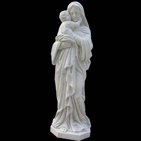 Religious garden statues of madonna and child outdoor statues for sale