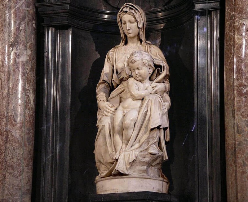 famous madonna of bruges