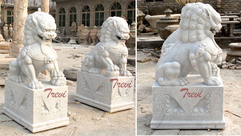Lion Statue Customization: