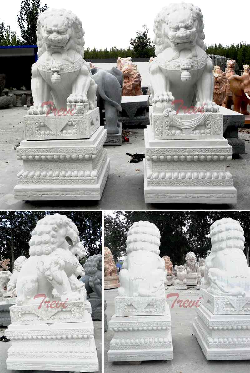 Why Do People Put Lion Statues at the end of the Driveway?