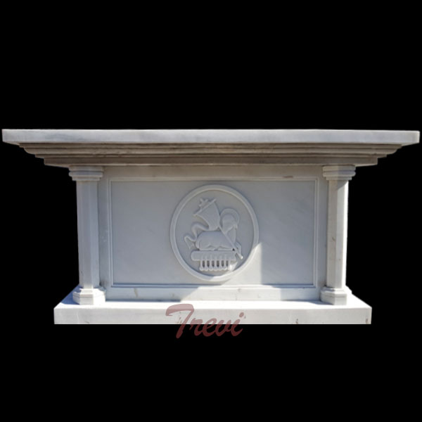 White Marble Table Catholic Church Altars for sale TCH-112