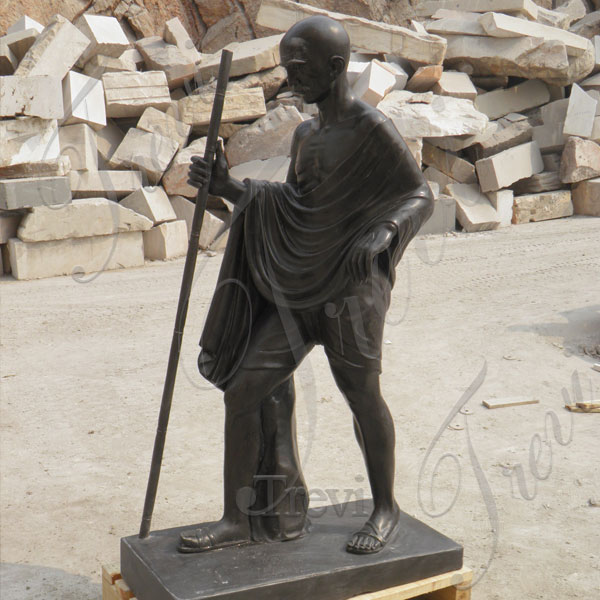 Custom india superhero stone statues of gandhi for sale