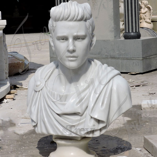 Custom made famous star bust head statue of Justin Bieber from a photo