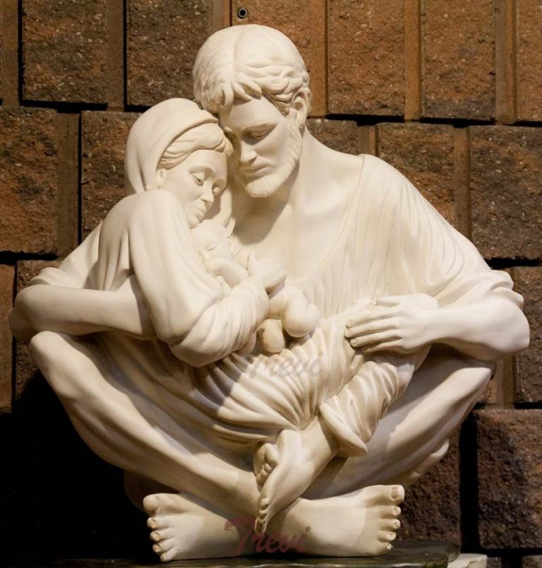 Timothy P. Schmalz Holy Family Statue a Quiet Moment Replica for Sale
