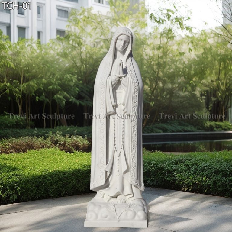 outdoor catholic our lady of fatima saint garden statues for sale