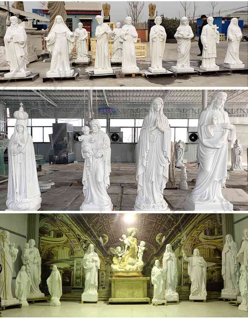Religious Garden Marble Statues of Large Christ Jesus for Catholic Church Decor