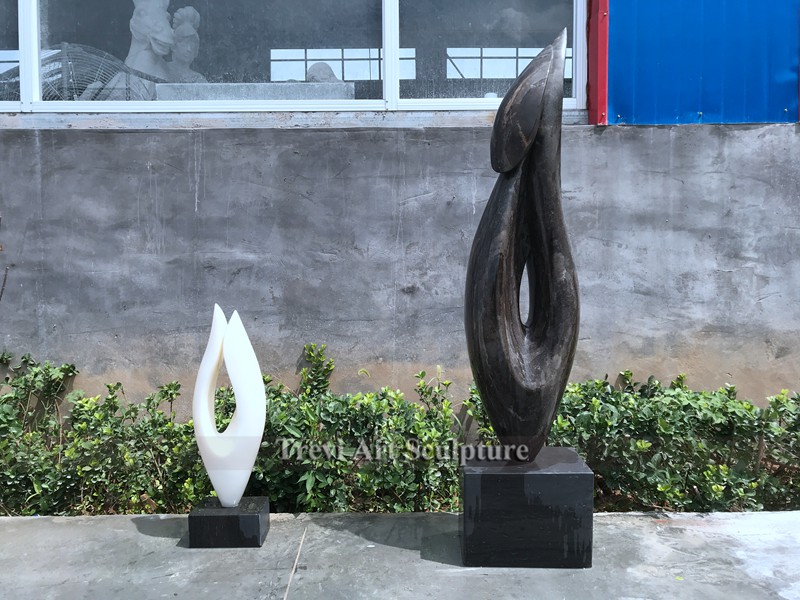 black marble sculpture