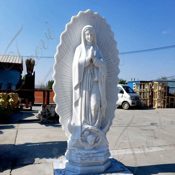 statue Virgen de Guadalupe-Trevi Sculpture