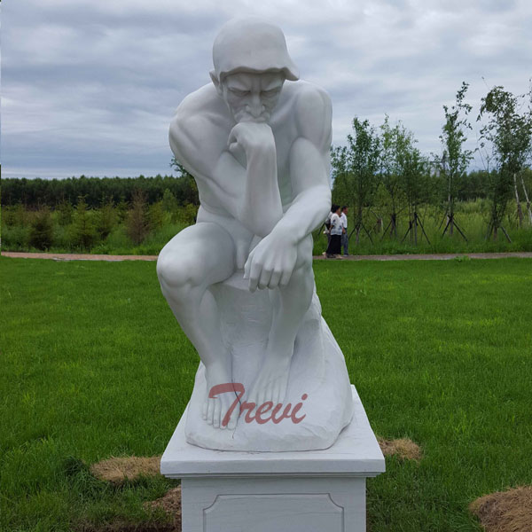 The thinker garden statue rodin replica for sale