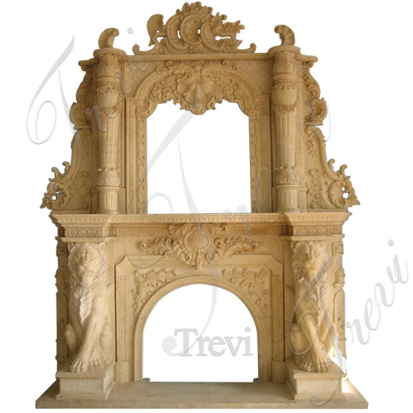 Victorian antique marble fireplace with overmantle home depot for sale