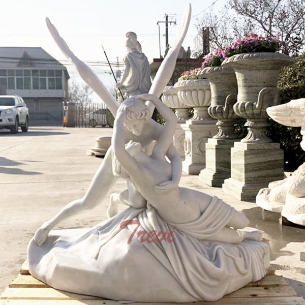 Life-size Cupid And Psyche Statue Antonio couldova Garden Art for Sale TMC-32