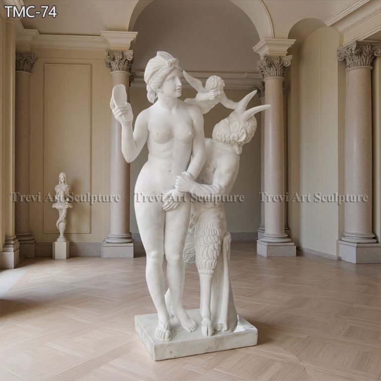 aphrodite pan and eros sculpture