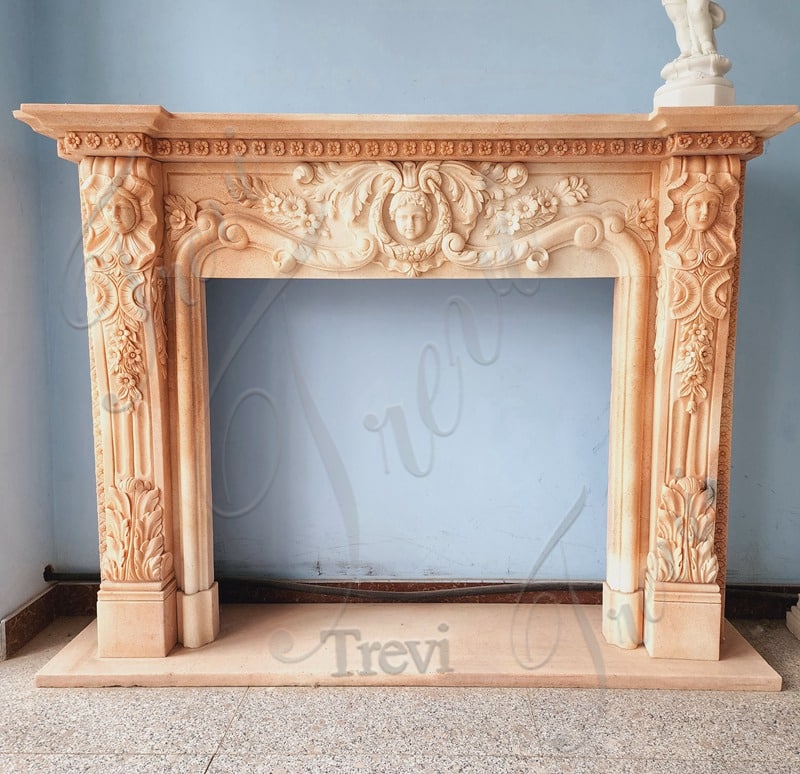 ornaments for mantelpiece-Trevi Marble Statue