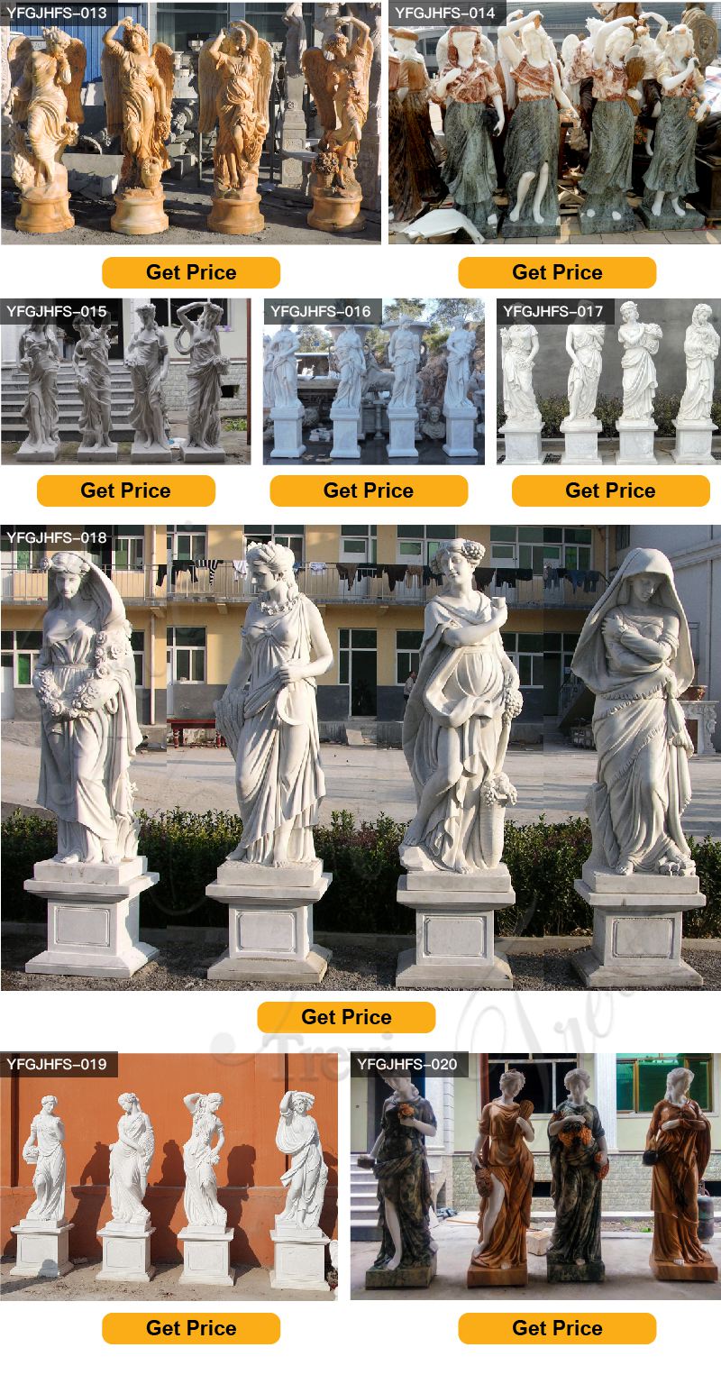 Marble Four Season Statues in Different Colors