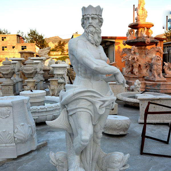 Hand Carved Marble Garden Tired Outdoor Water Fountain