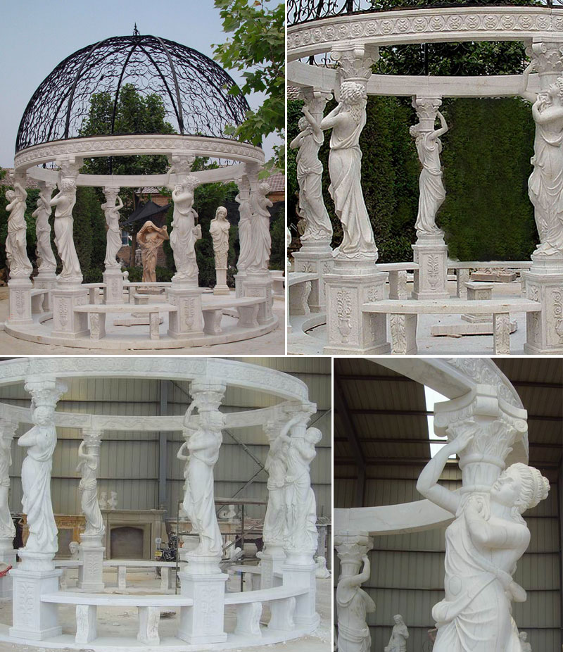 Popular Marble Gazebos Designs Large Gazebo for Sale Outdoor Gazebo