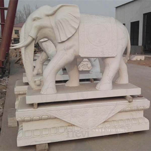Meanings of Different Posts of Marble Elephant Sculpture