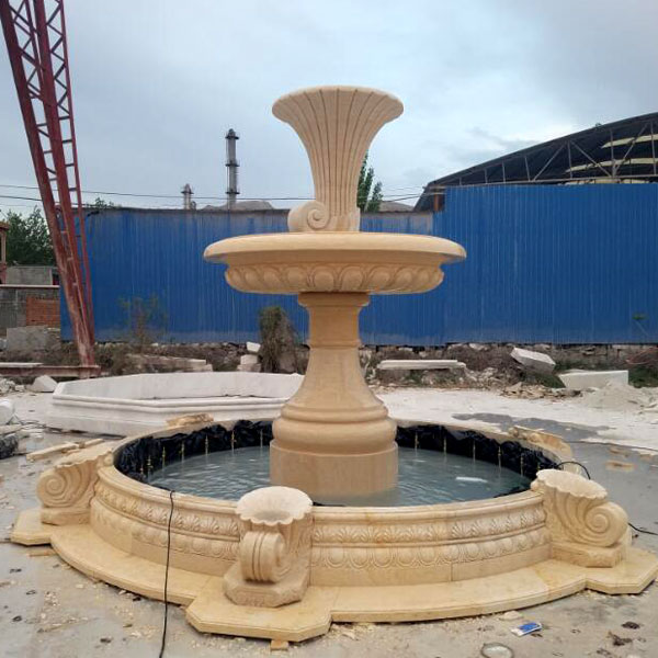 Outdoor Tiered Fountain Water fountain For Backyard Decor