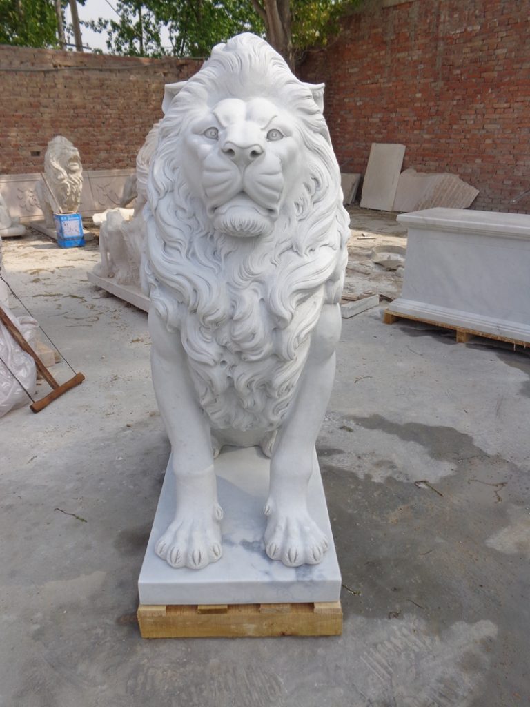 Characteristics Of The Lion According To The Bible Trevi Marble Sculpture