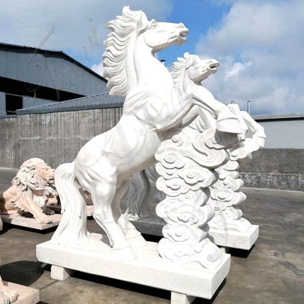 Meaning of Large Marble Horse Statue