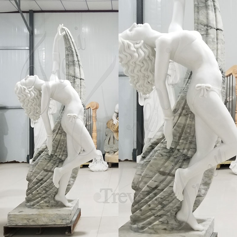 life size marble sculpture
