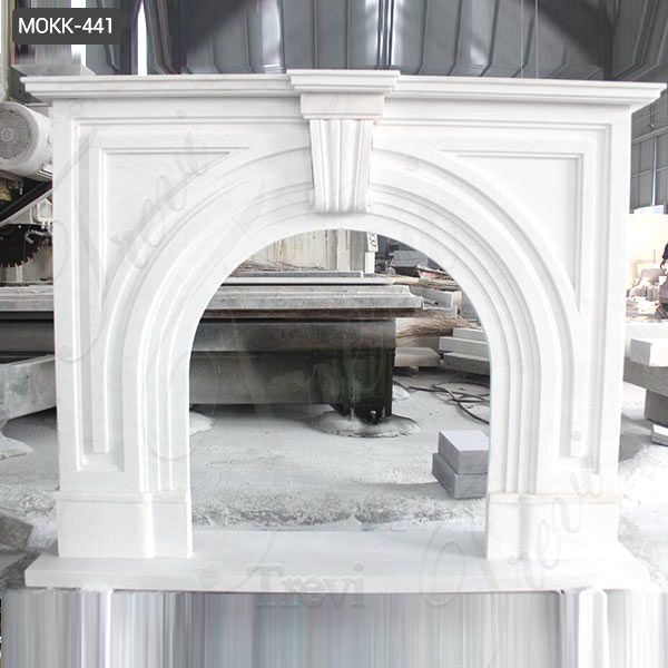 High Quality Home Decorative Modern Marble Fireplace Surround For Sale