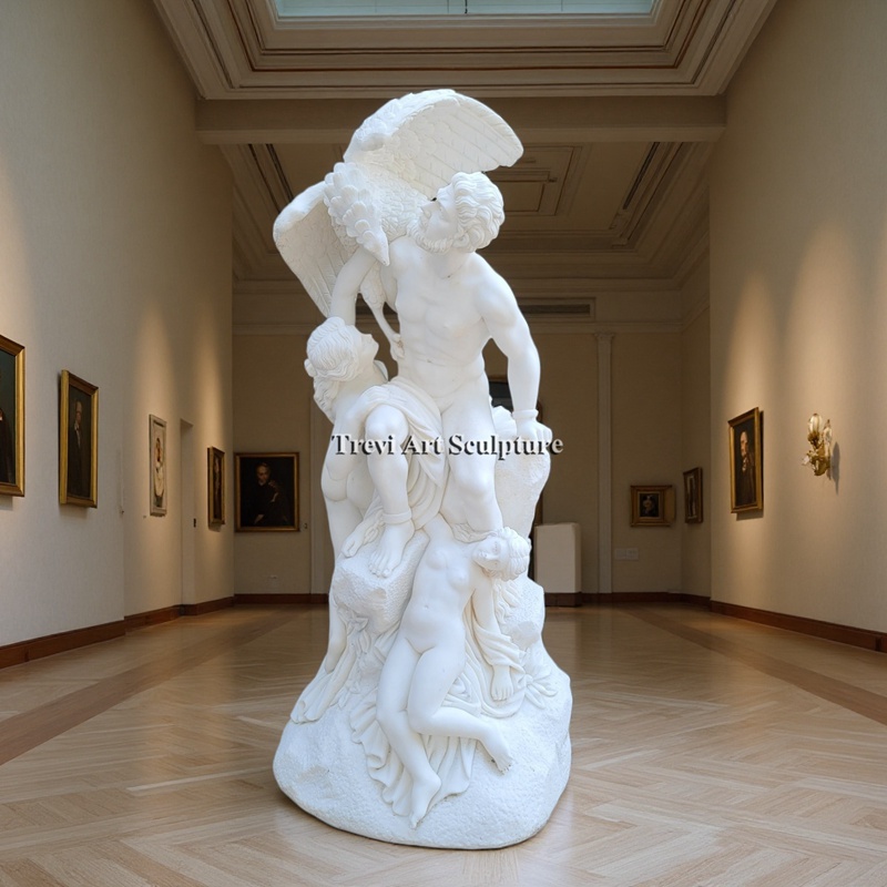 prometheus bound sculpture replica