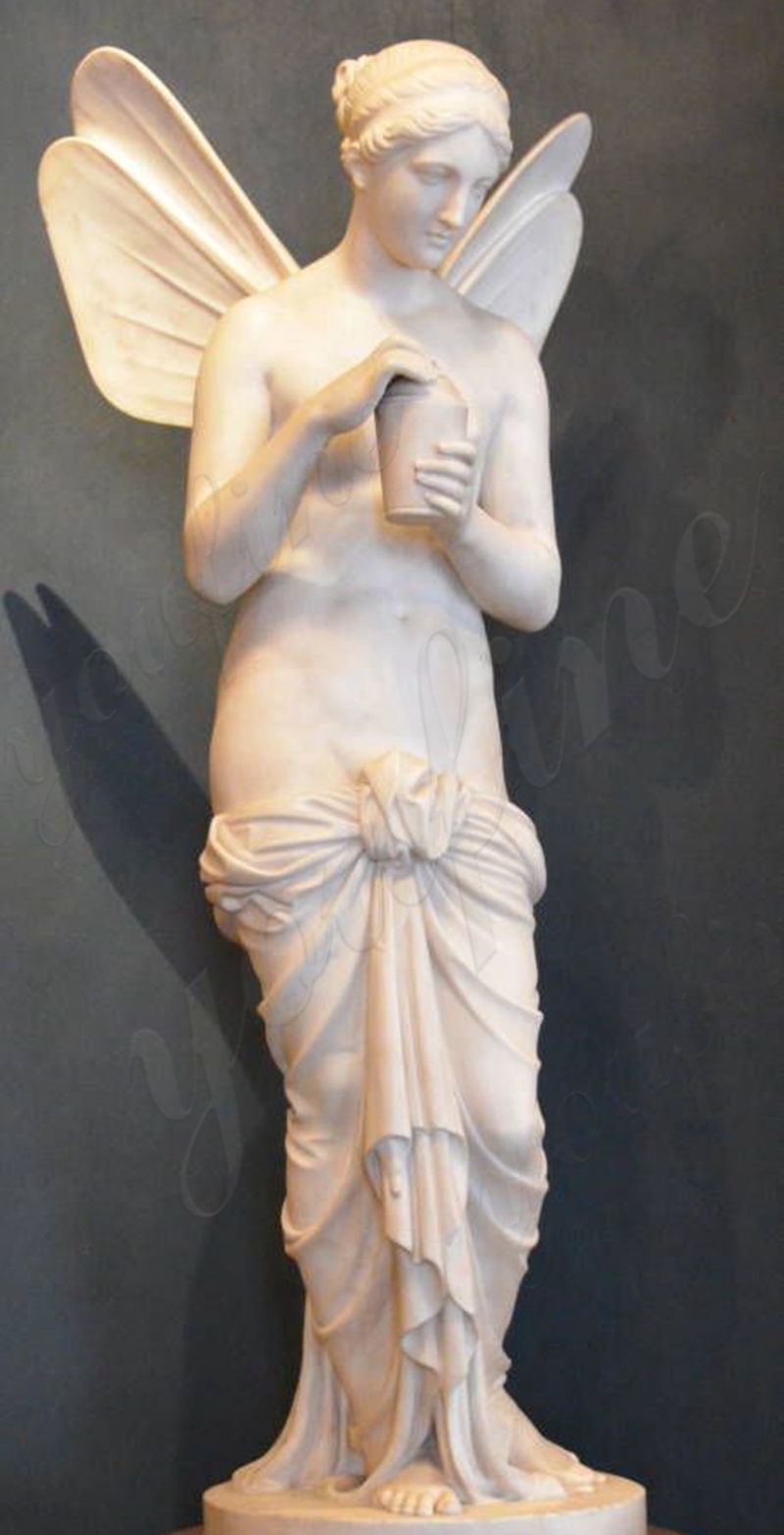 Psyche Holding the Flask Angel Statues