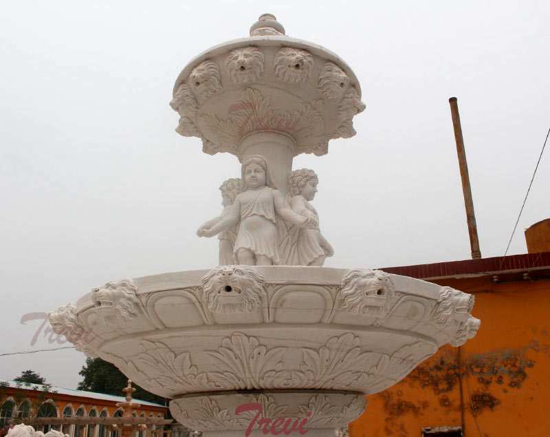 Beautiful Morden Outdoor Tiered Marble Water Fountain Online