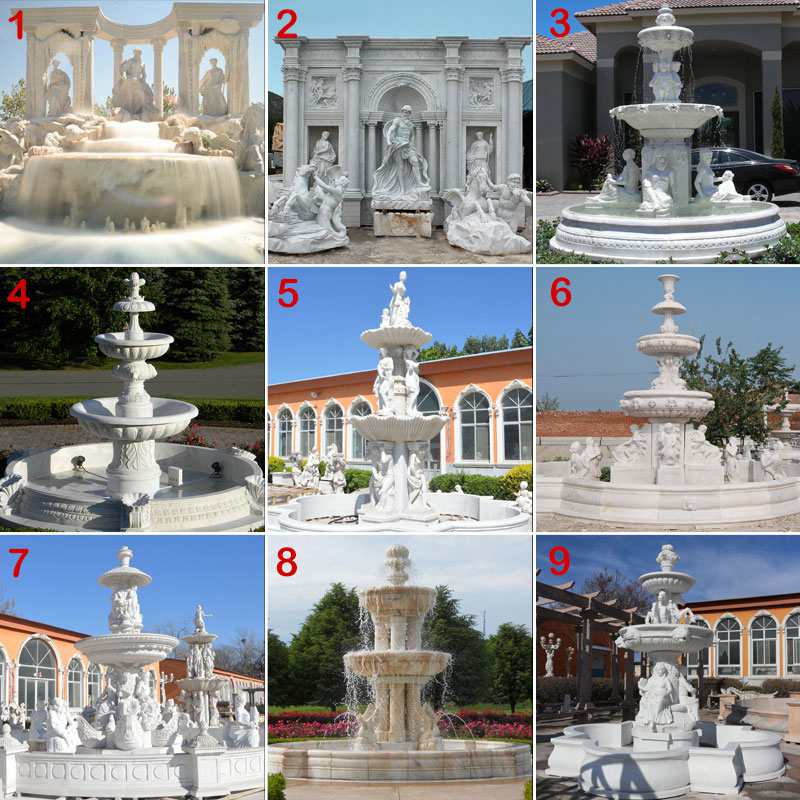 Luxury Marble Garden Decoration Fountain