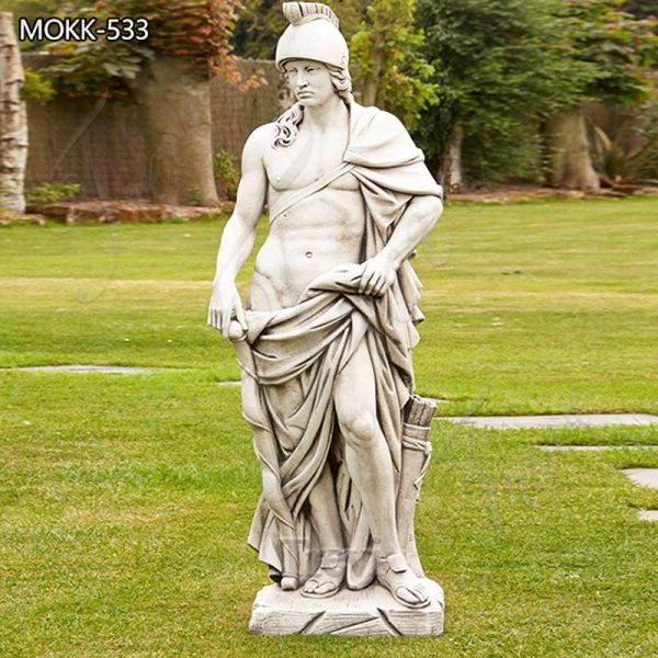 Marble Life Size Marte Mars God of War Famous Roman Statue MOKK-533