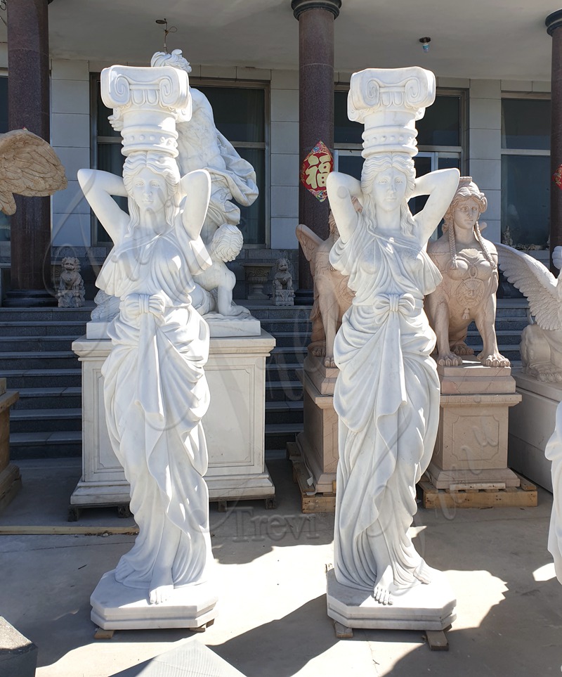marble exterior house-Trevi Marble Statue